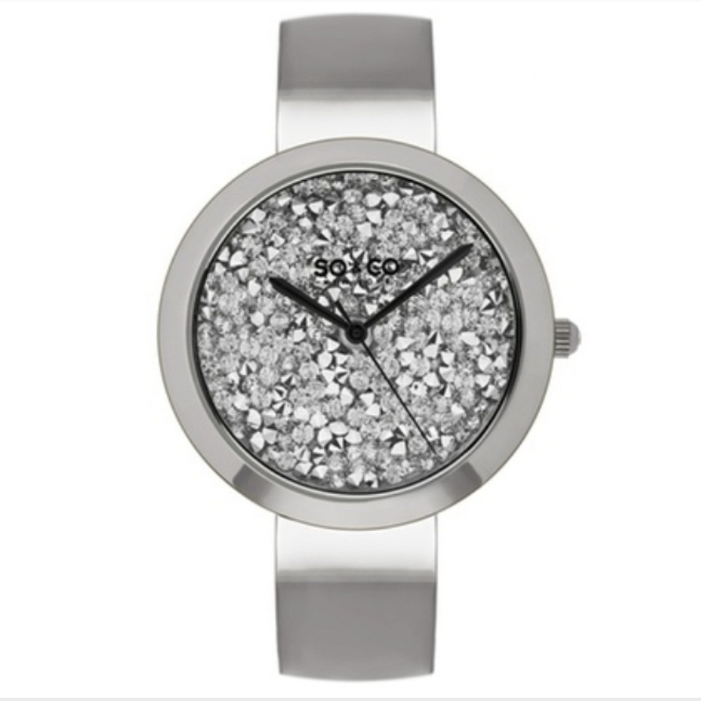 So & Co New York Women's Bling Bangle Watch
